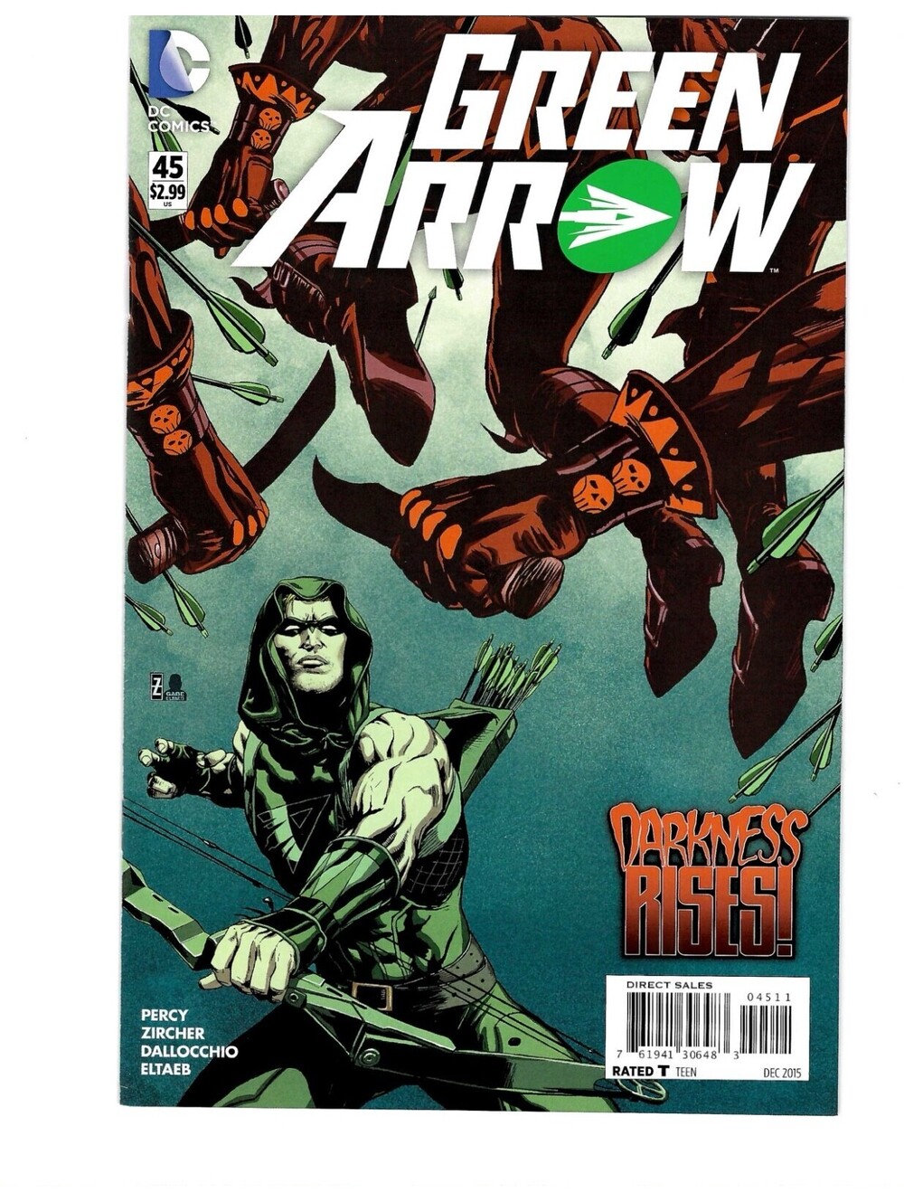 DC Comics Green Arrow #45 (December 2015)